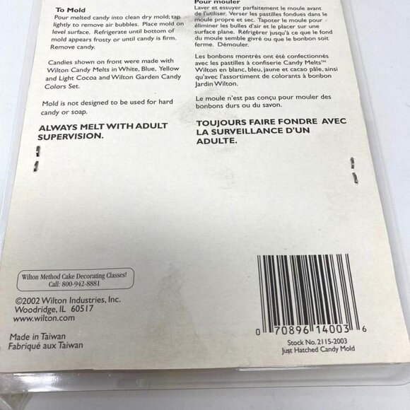 Wilton Just Hatched Candy Mold Easter Egg Chicks NWT - Picture 4 of 4